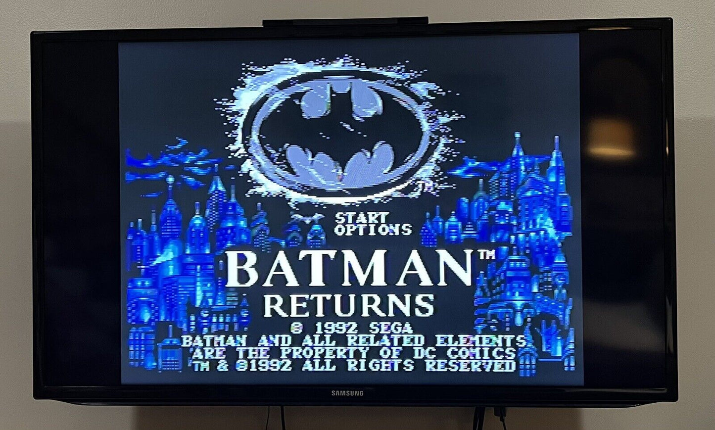 Sega Genesis 16 Bit Cartridge Batman Returns Tested & Working Cartridge Only