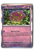 Spiritomb Holofoil NM (Pitch Black 035/084)