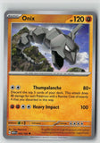 Onix (SV: Scarlet & Violet 151 095/165) NM