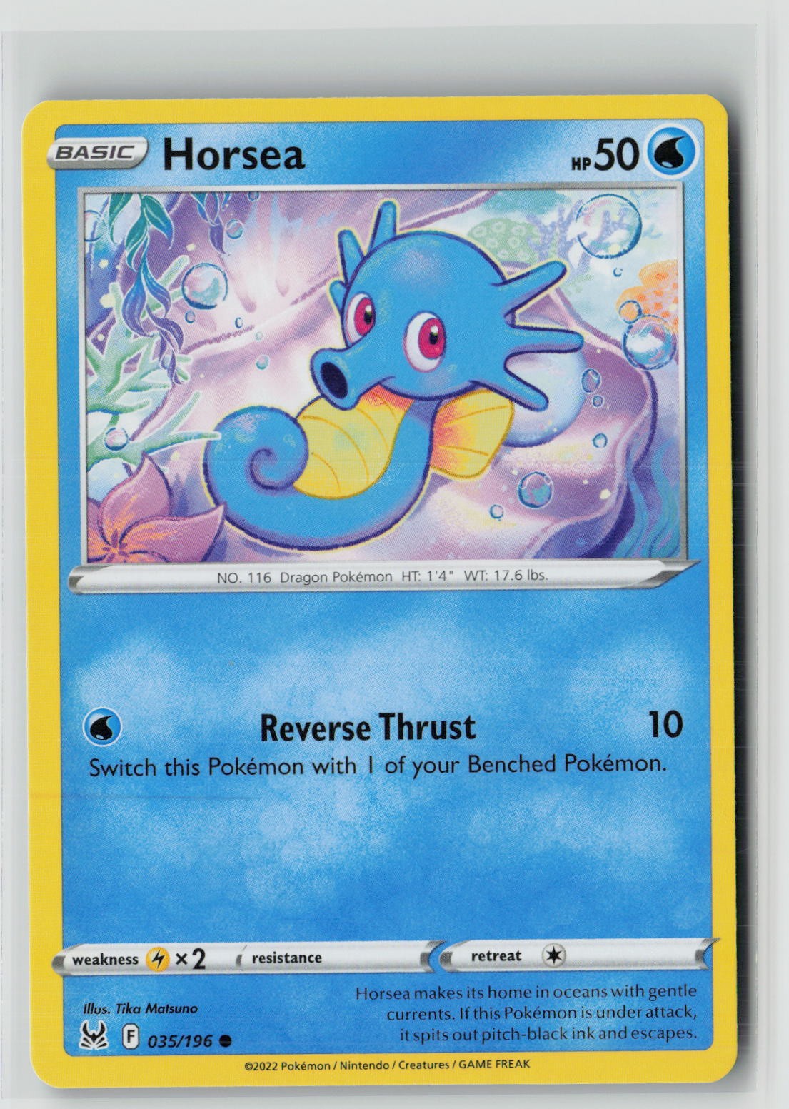 Horsea (SWSH11: Lost Origin 035/196) NM