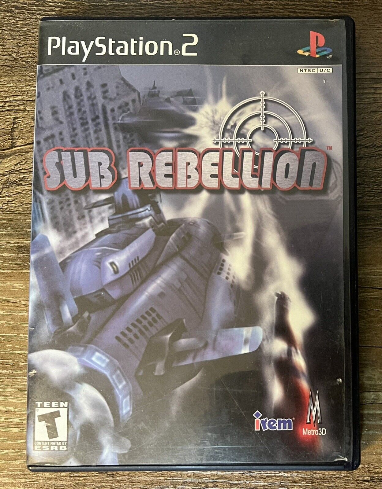 Sub Rebellion (Sony PlayStation 2, 2002) PS2 Tested And Works