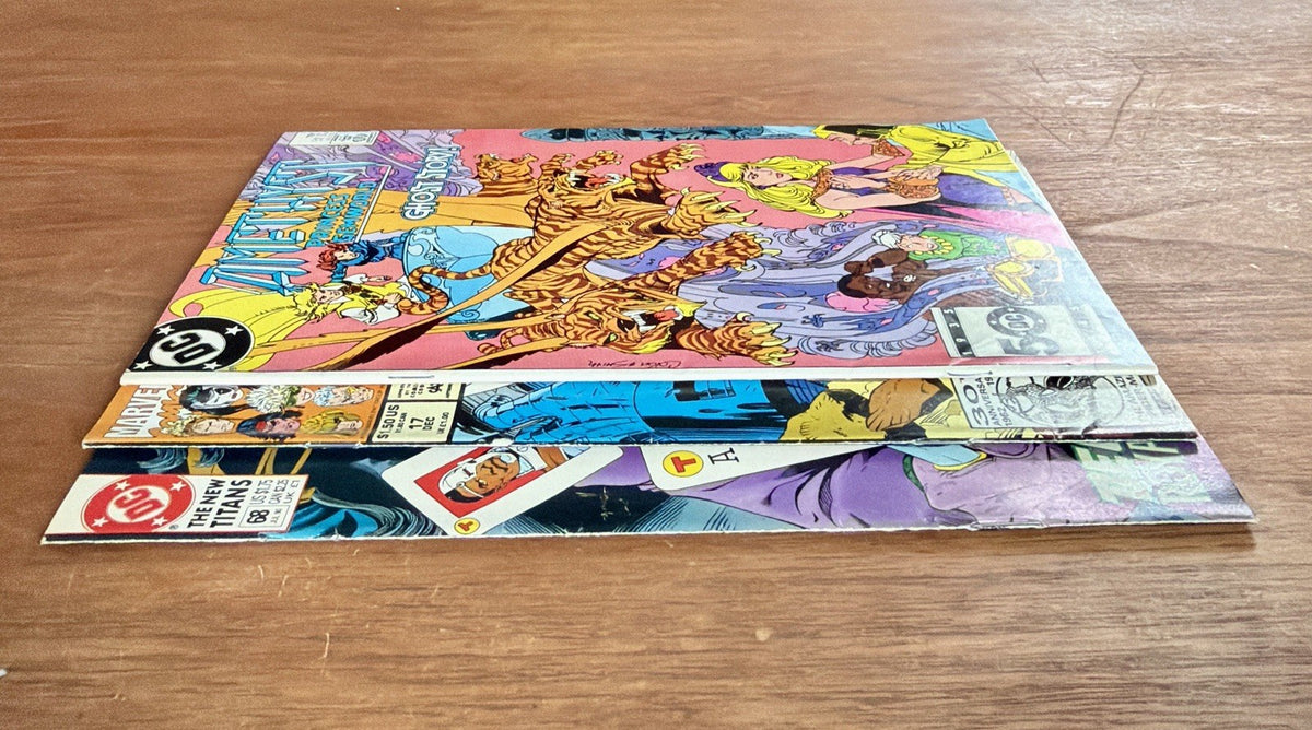 Vintage 90’s & 90’s Marvel DC 6 Comic Book Bundle Lot Batman Punisher & More!