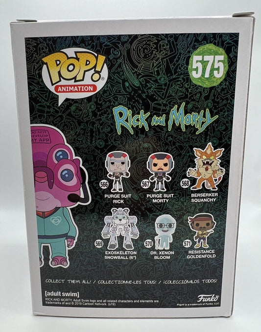 NIB VAULTED Funko POP! Rick and Morty #575 Glootie, Limited Ed.