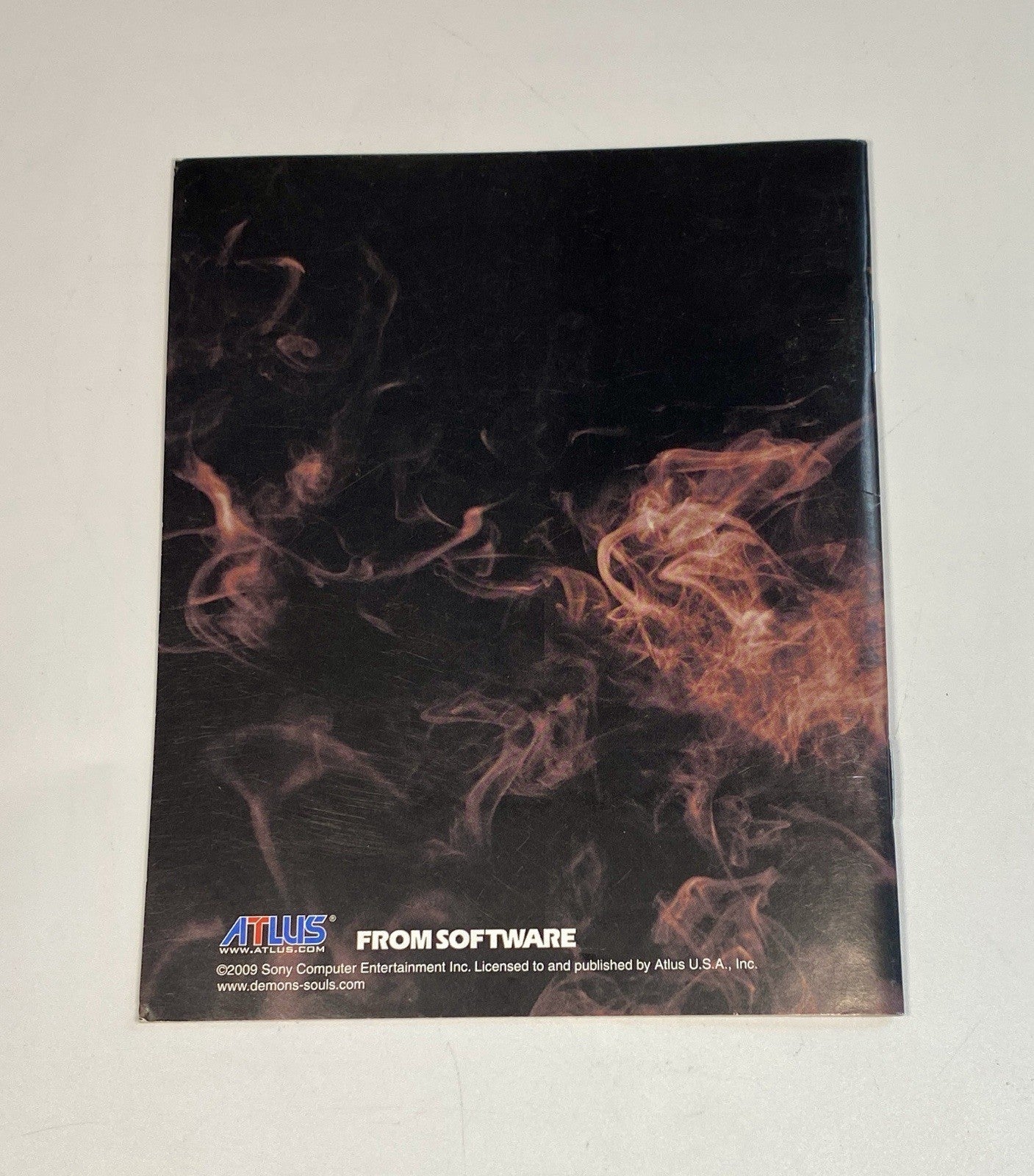 Demon’s Souls Playstation 3 PS3 Manual & Cover Art (Greatest Hits) Only