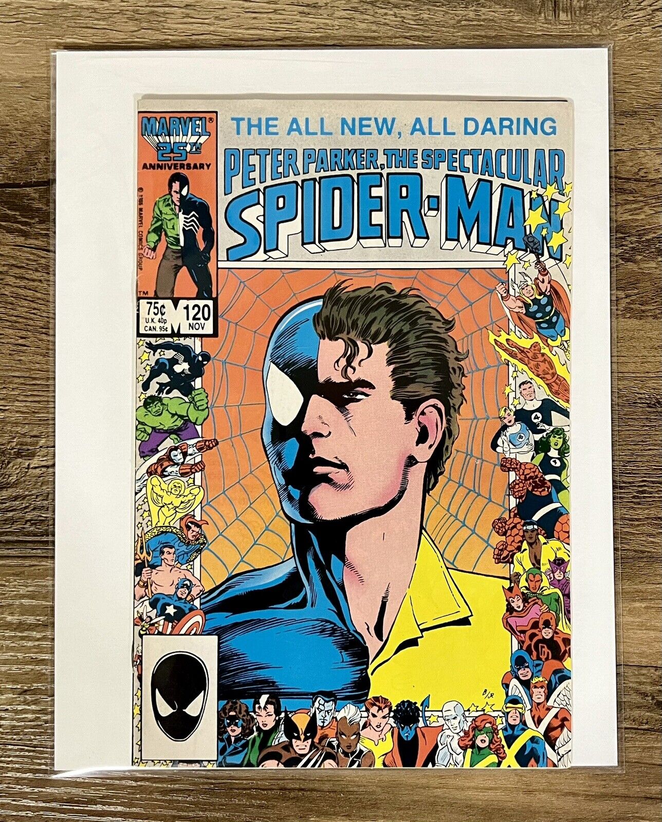 Peter Parker Spectacular Spider-Man 1986 #120 Fine/Very Fine