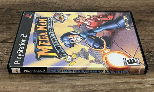 Mega Man Anniversary Collection (Sony PlayStation 2, 2004) Complete