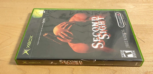 Second Sight (Xbox, 2004) CIB W/ Manual, Authentic & Tested