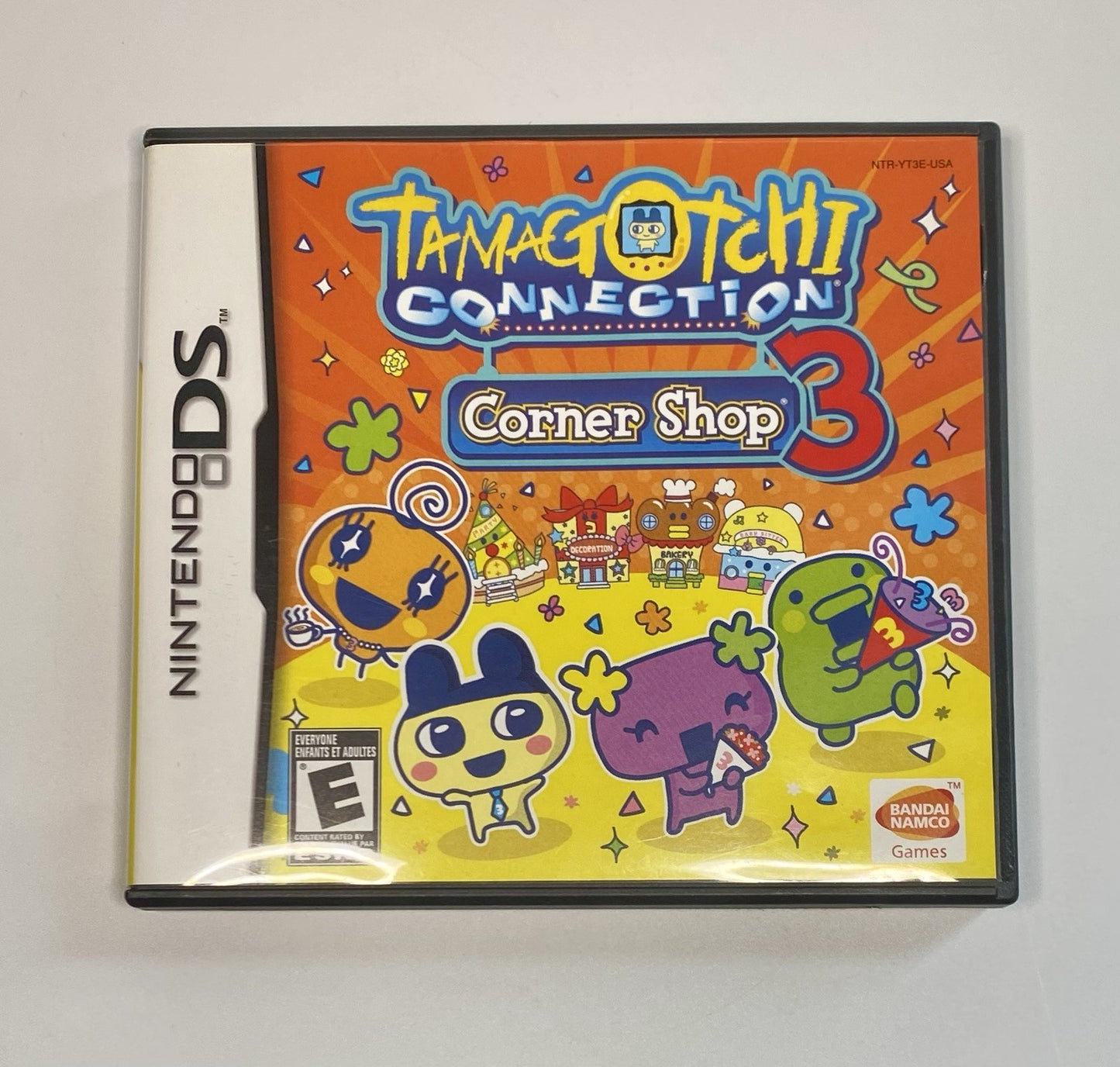 Tamagotchi Connection: Corner Shop 3 - Nintendo DS - CASE, MANUAL & INSERT ONLY