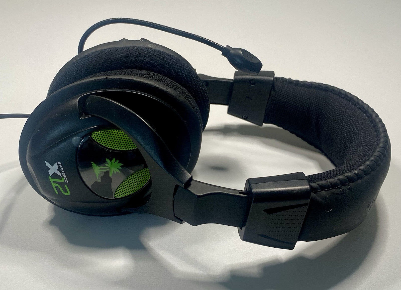 Turtle Beach Ear Force - X12 Green/Black Gaming Headband Headsets PC & Xbox 360