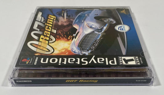 007 Racing (Sony PlayStation 1) PS1 CIB Black Label, Authentic Tested & Working