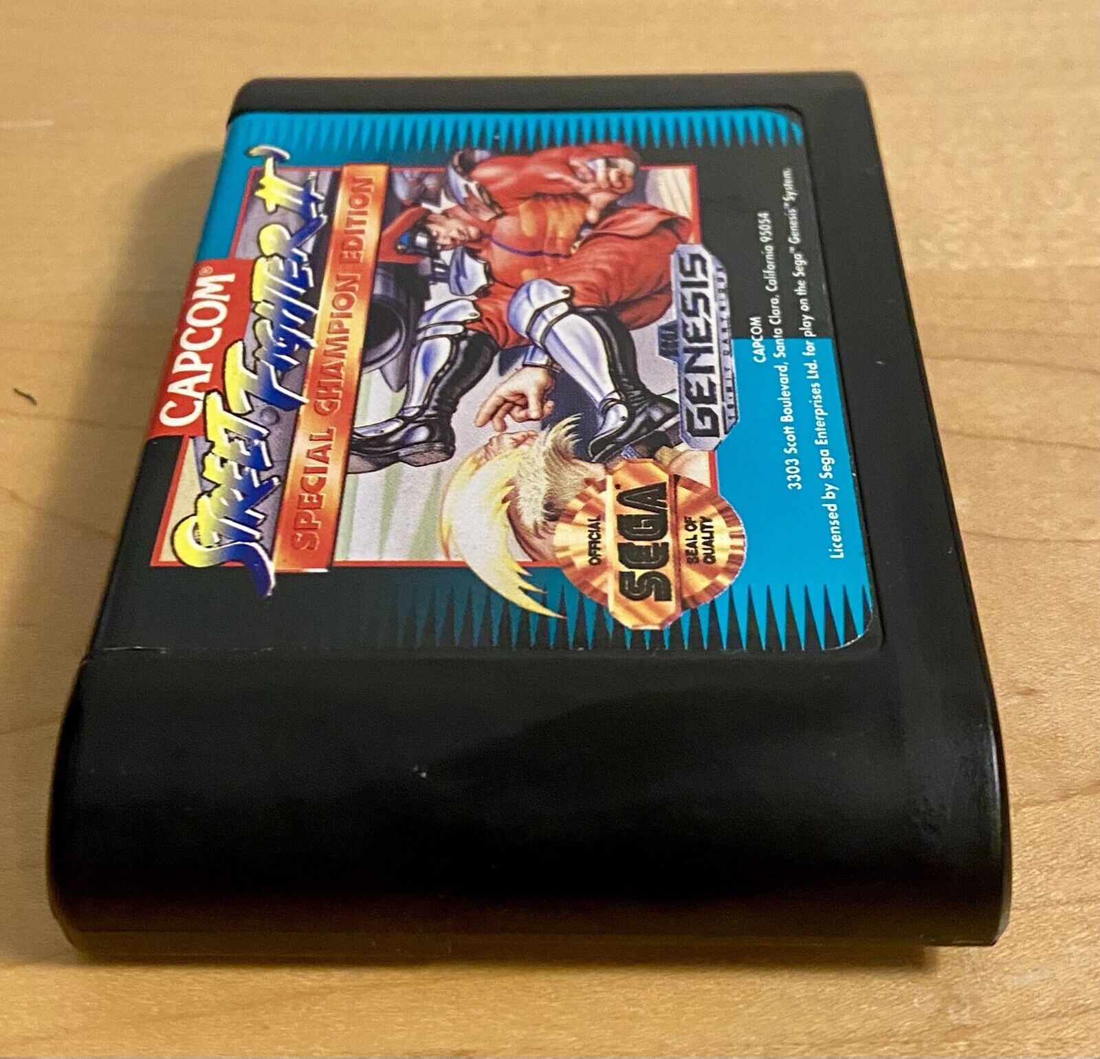 Street Fighter II': Special Champion Edition (Sega Genesis, 1993) In Box, Tested