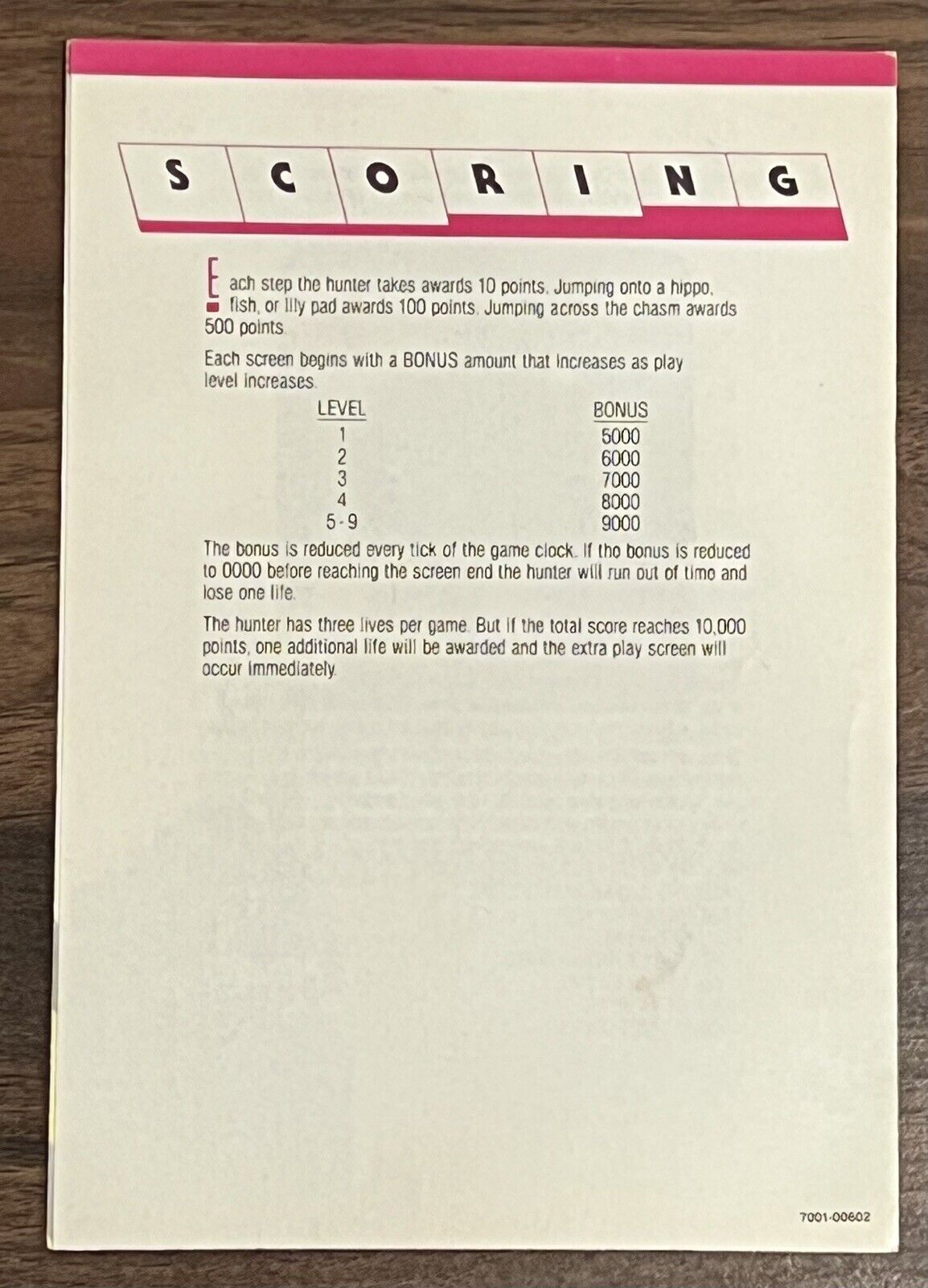 Congo Bongo (Atari 5200, 1984) with Manual 