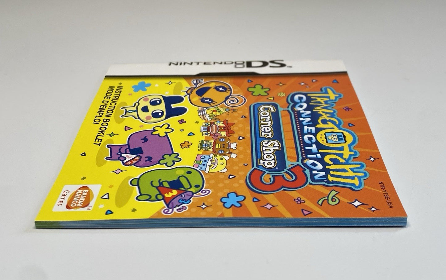 Tamagotchi Connection: Corner Shop 3 - Nintendo DS - CASE, MANUAL & INSERT ONLY