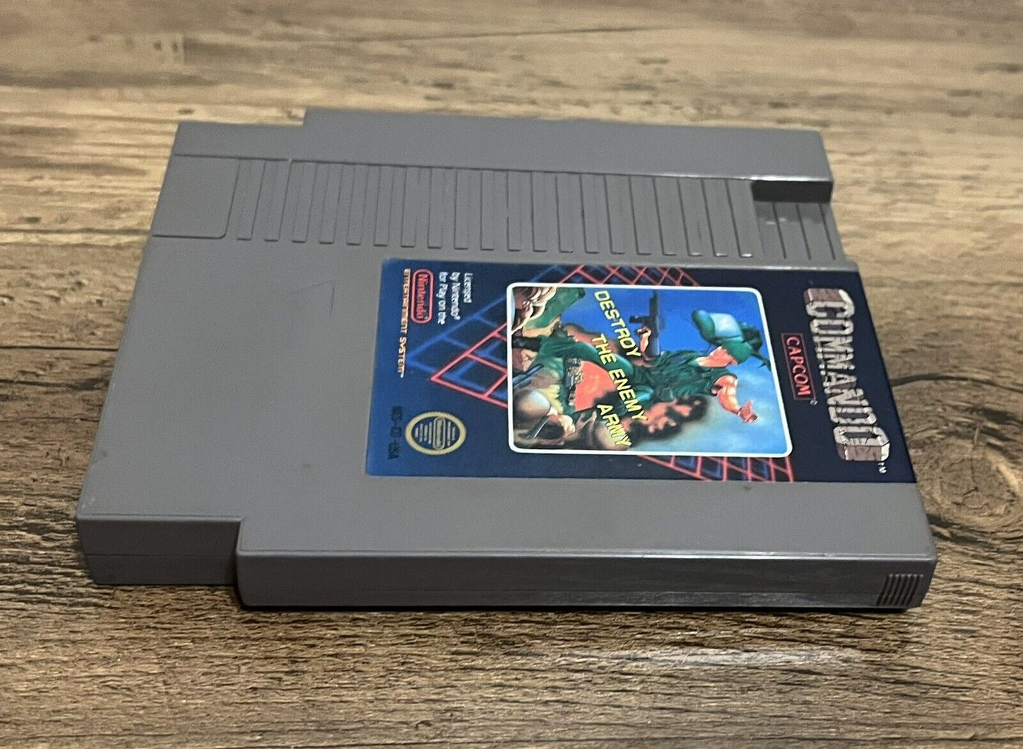 Commando (Nintendo Entertainment System, 1986)  5 Screw Authentic & Tested!