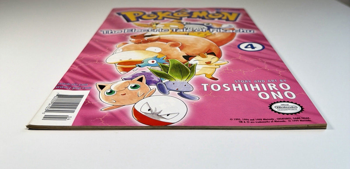 Pokemon: the Electric Tale of Pikachu #4 (Viz February 1999) Near Mint Condition