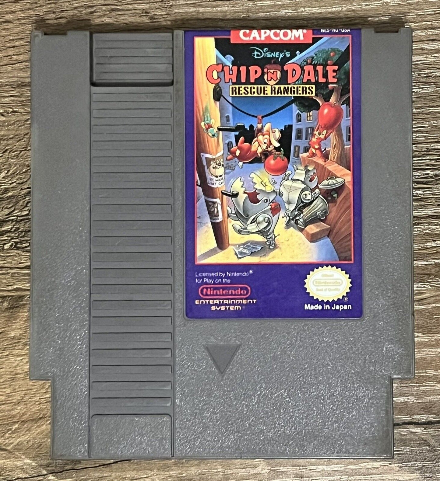 Disney's Chip 'N Dale: Rescue Rangers (Nintendo NES, 1990) Authentic & Tested!