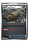 Antique Armor Fossil Reverse Holofoil NM (Pitch Black 072/084)