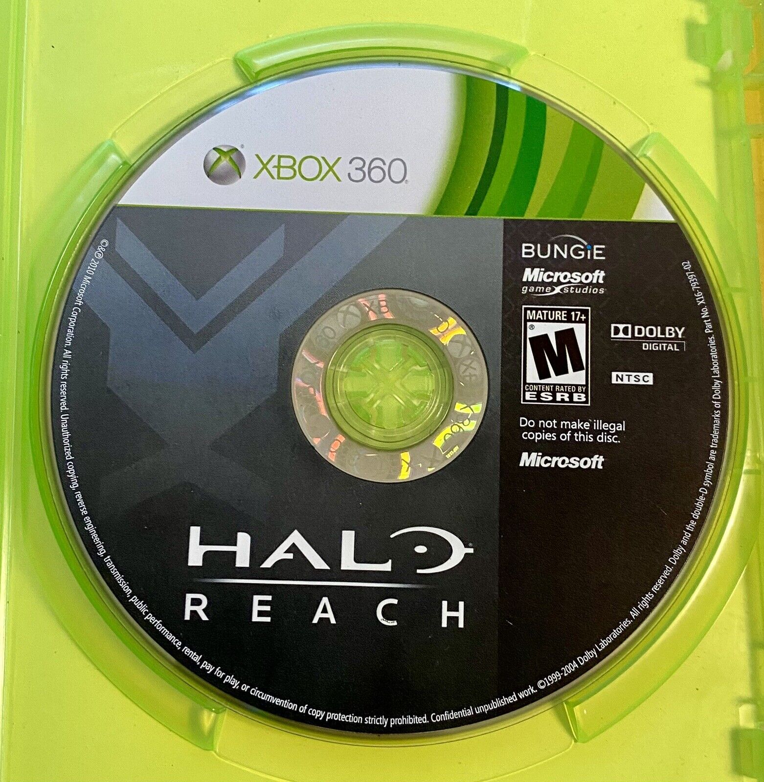 Halo: Reach (Microsoft Xbox 360, 2010) CIB w/ Manual & Insert, Tested