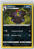 Zweilous (SWSH03: Darkness Ablaze 109/189) NM