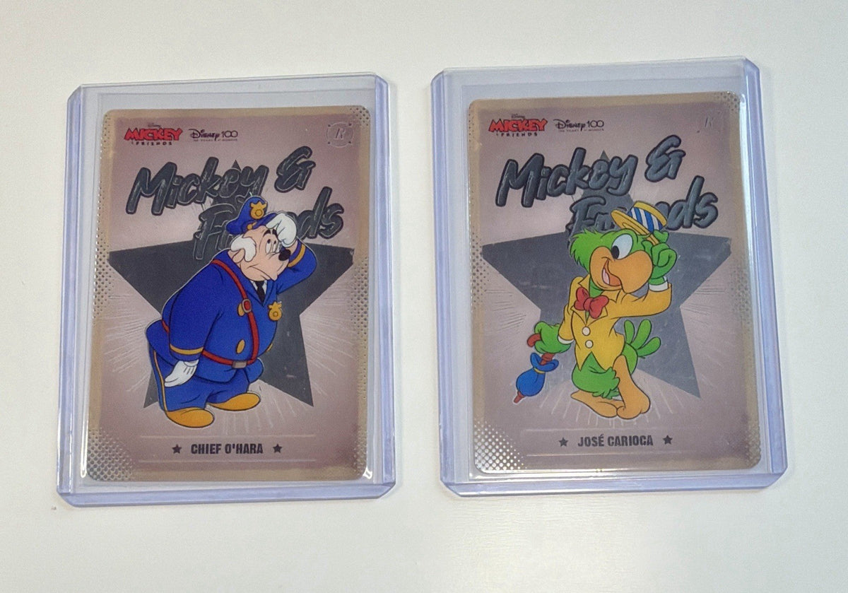 2023 Kakawow Hotbox Disney 100 Mickey And Friends Rare 8 Cards Bundle Lot All NM