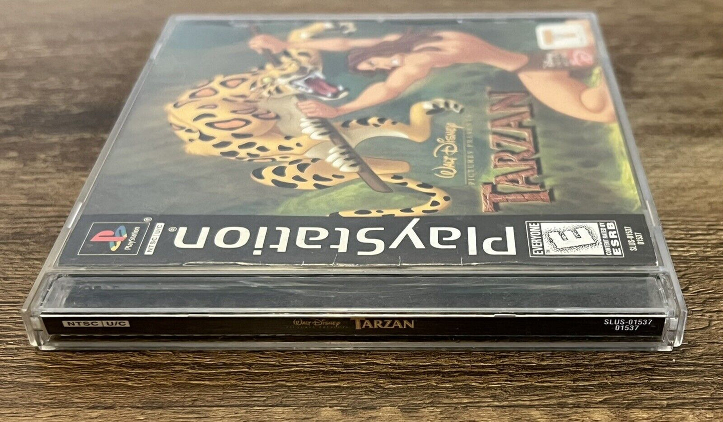 Disney's Tarzan PlayStation PS1 Black Label Complete CIB Tested W/ Manual