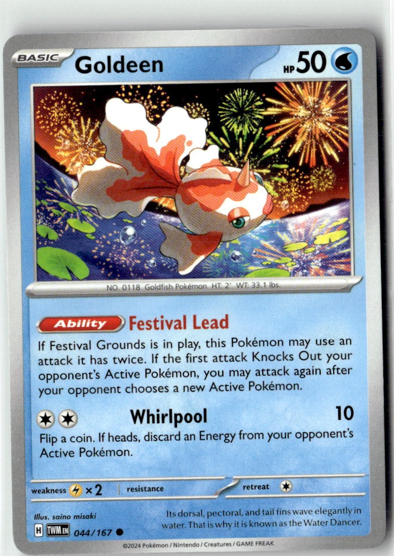 Goldeen (Twilight Masquerade 044/167) NM