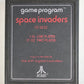 Space Invaders CX-2632 Game Program (Atari 2600, 1980) GAME ONLY