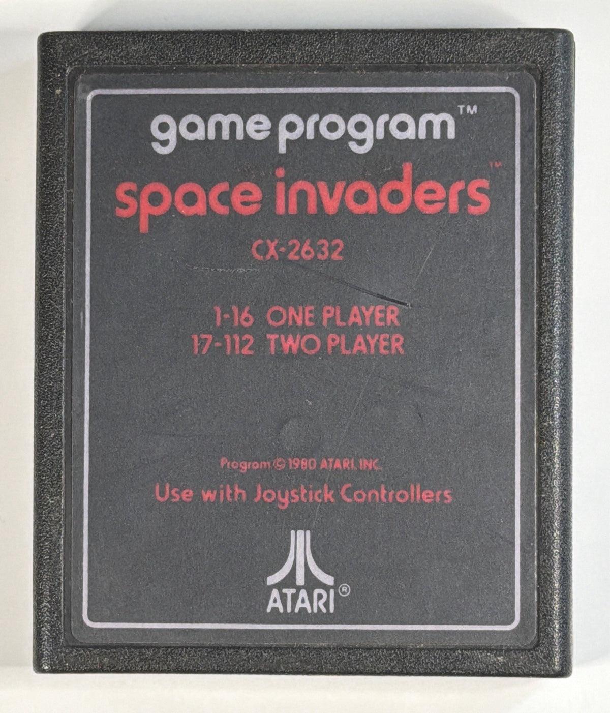 Space Invaders CX-2632 Game Program (Atari 2600, 1980) GAME ONLY