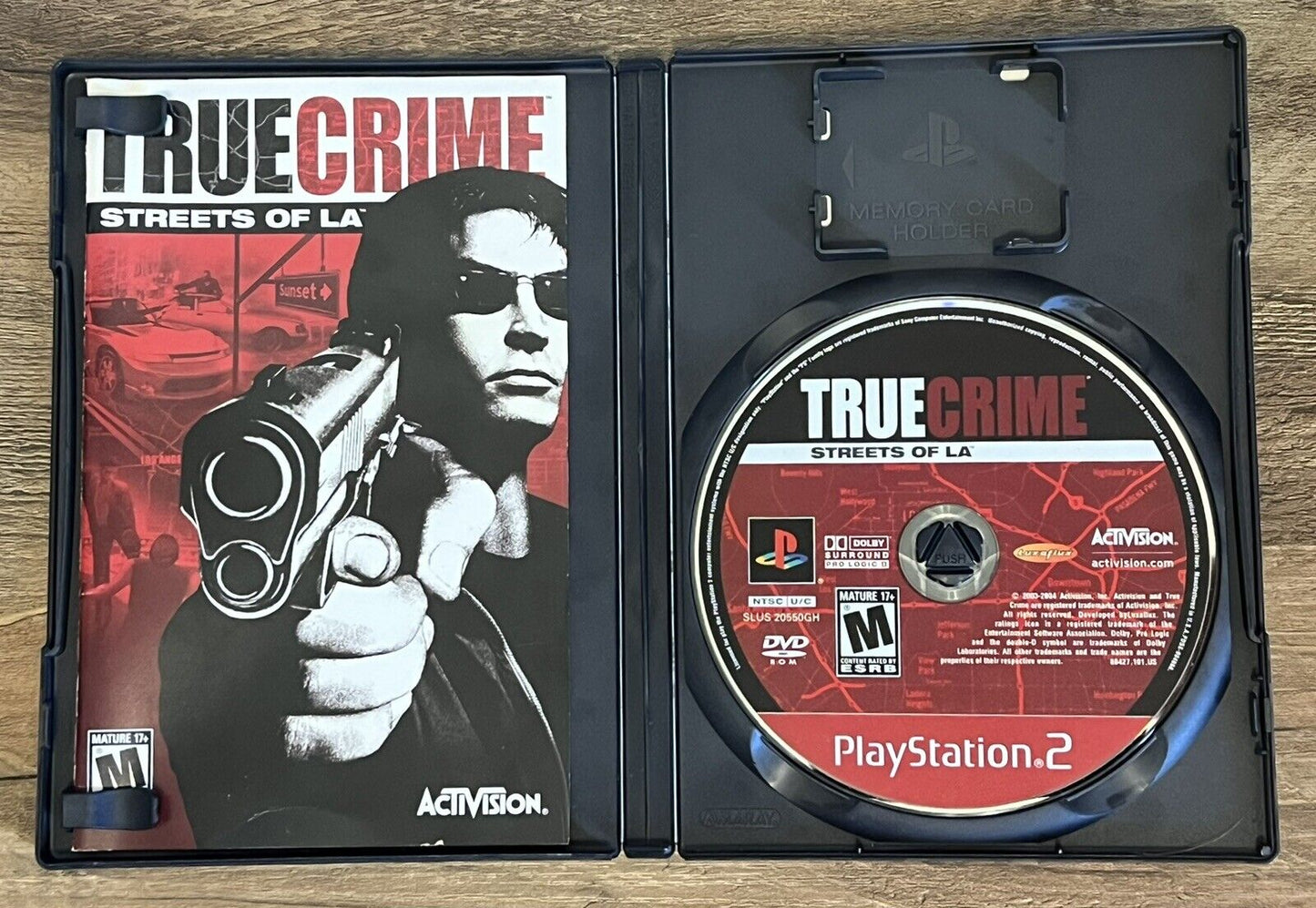 TRUE CRIME STREETS OF LA (PlayStation 2) PS2 Greatest Hits. Game CIB W/Manual