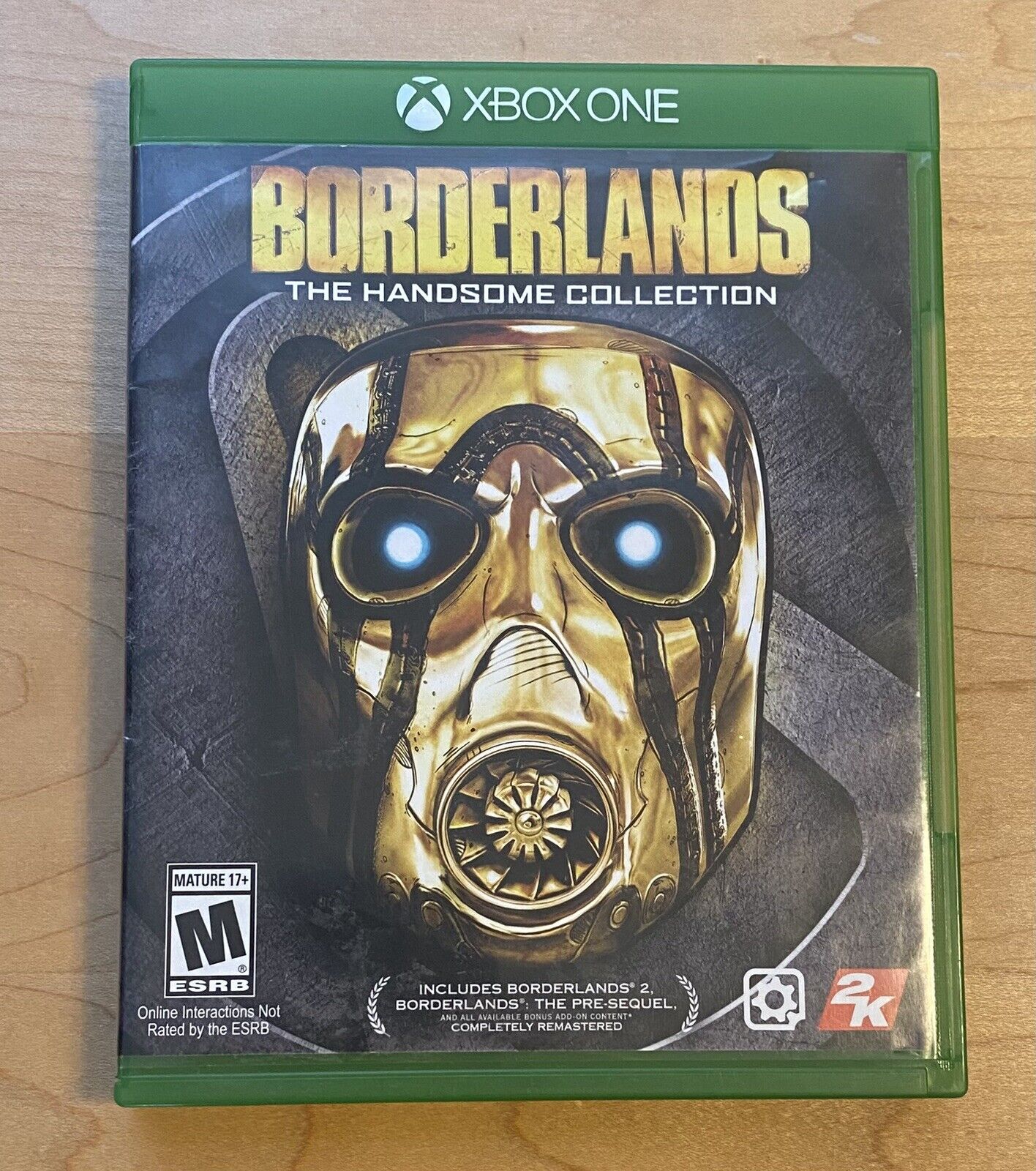 Borderlands: The Handsome Collection (Microsoft Xbox One, 2015) CIB W/ Manual