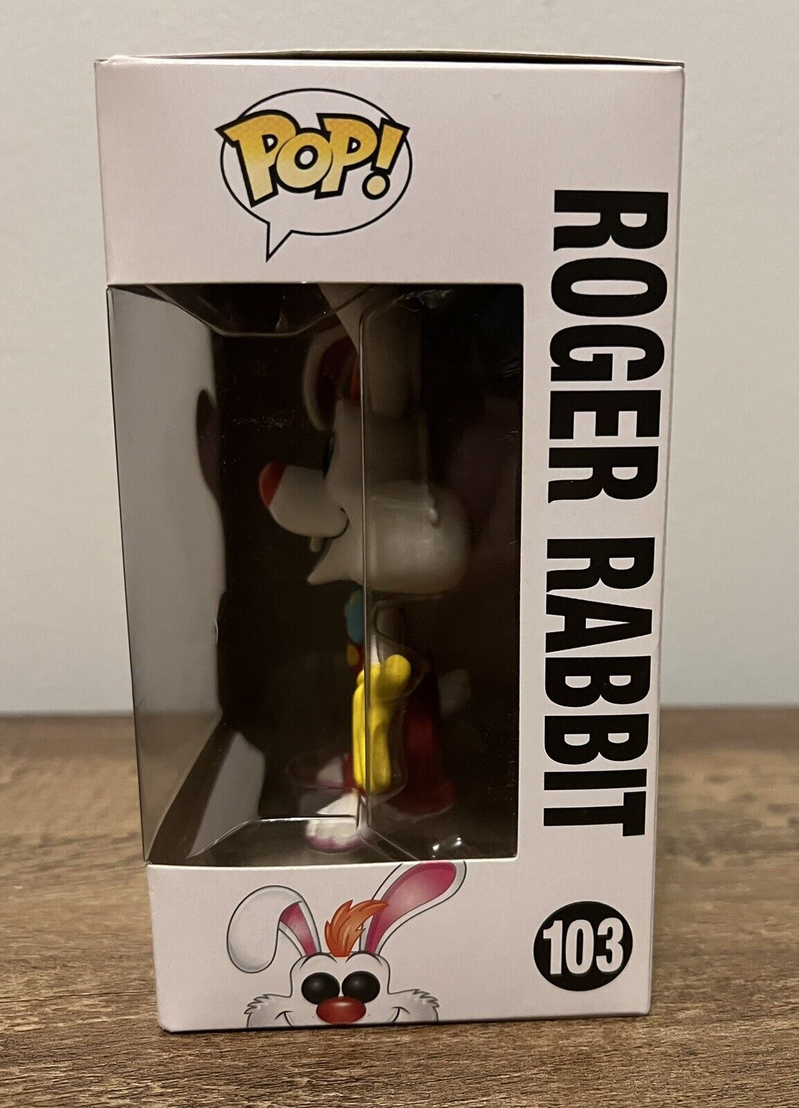 Funko Pop! Vinyl: Who Framed Roger Rabbit - Roger Rabbit #103 With Protector