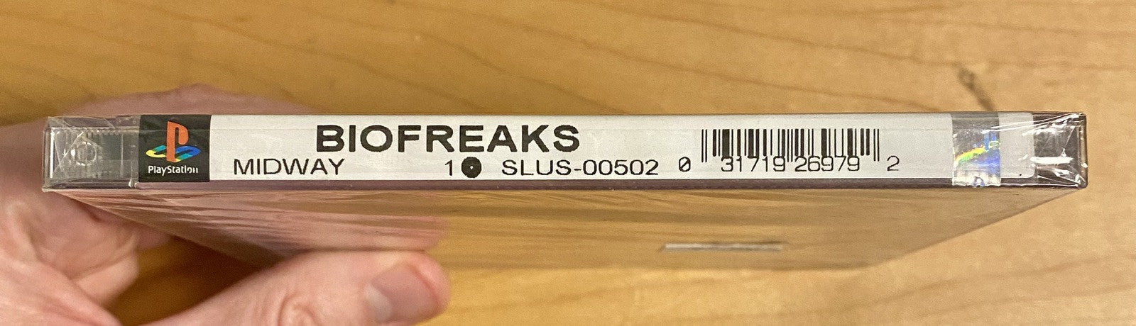 Bio Freaks (Sony Playstation 1, 1998) Brand New Factory Sealed, Black Label
