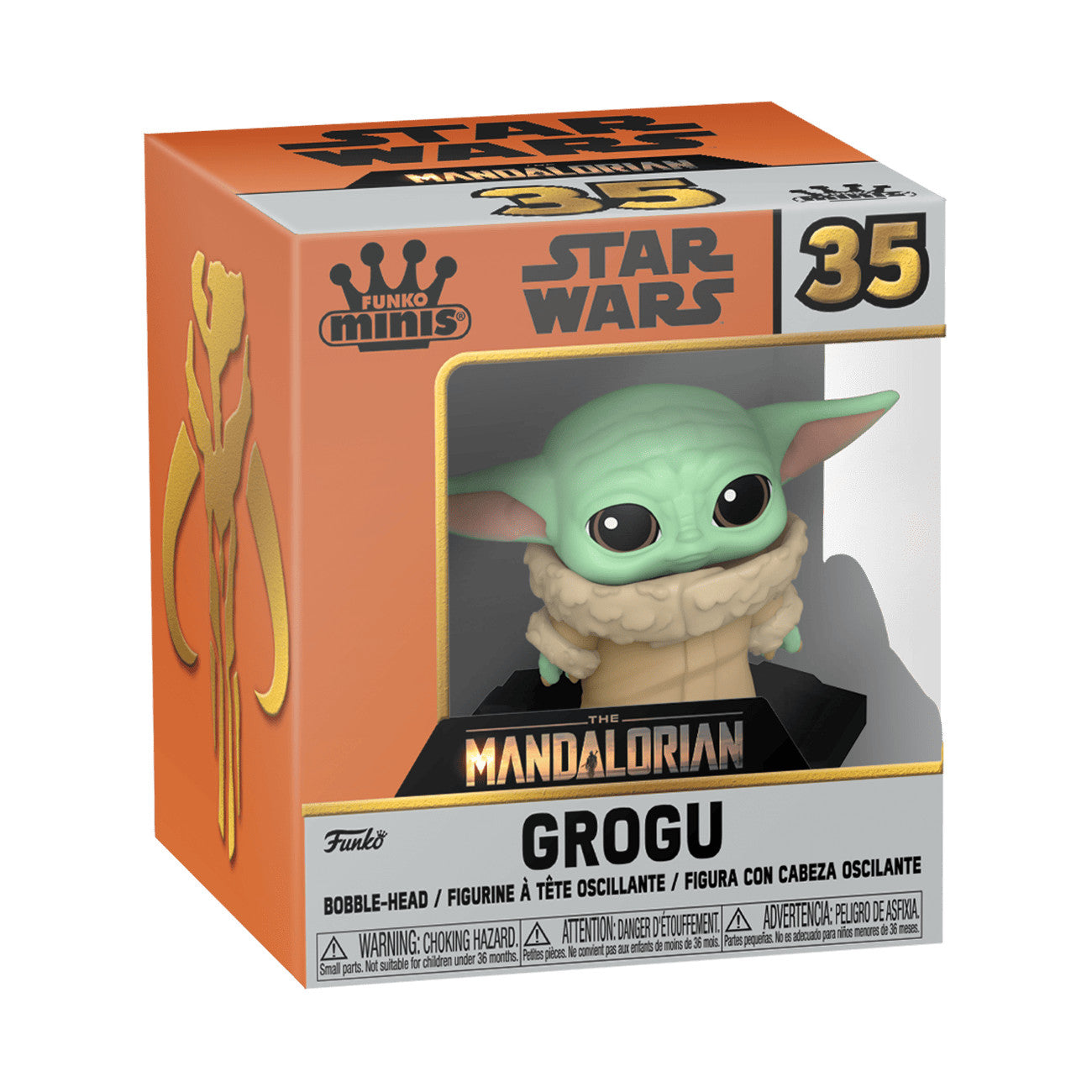 Star Wars Funko Pop The Mandalorian With Grogu Mystery Minis Mando #30 Brand New
