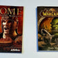 Bundle of Hardcover Halo Graphic Novel & World Of Warcraft/Rome Total War Manual