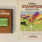 Stampede (Atari 2600, 1981) Authentic Cart & Manual, Tested & Working