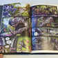 Bundle of Hardcover Halo Graphic Novel & World Of Warcraft/Rome Total War Manual