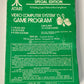 Casino (Atari 2600, 1978) CIB w/ Game, Manual, and Box. Tested & Working