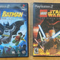 LEGO Batman And Star Wars Bundle (Sony PlayStation 2) Both Tested & Working