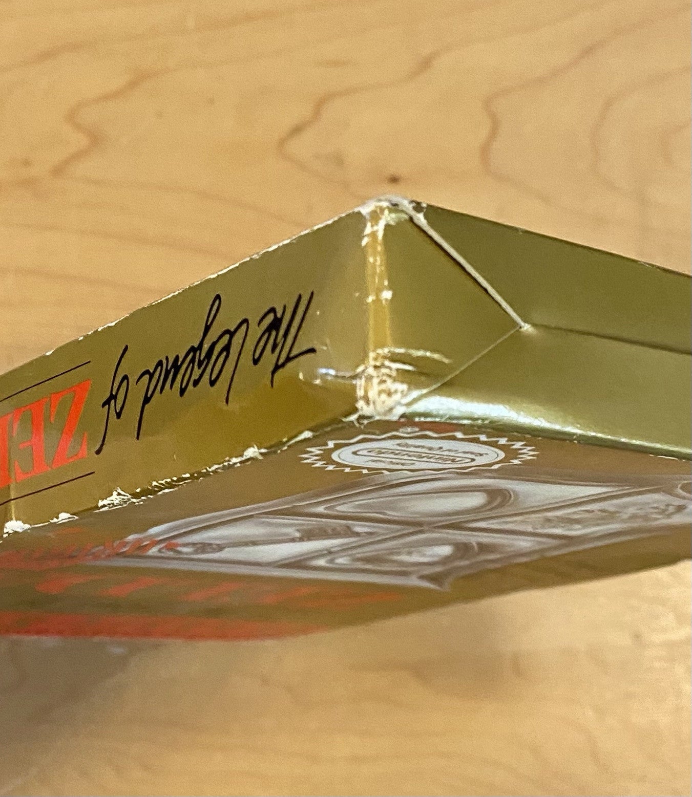 The Legend of Zelda Grey Cartridge (Nintendo NES, 1987) In Box, No Manual Or Map