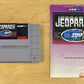 Jeopardy! (Super Nintendo Entertainment System) SNES CIB W/ Box, Cart & Manual
