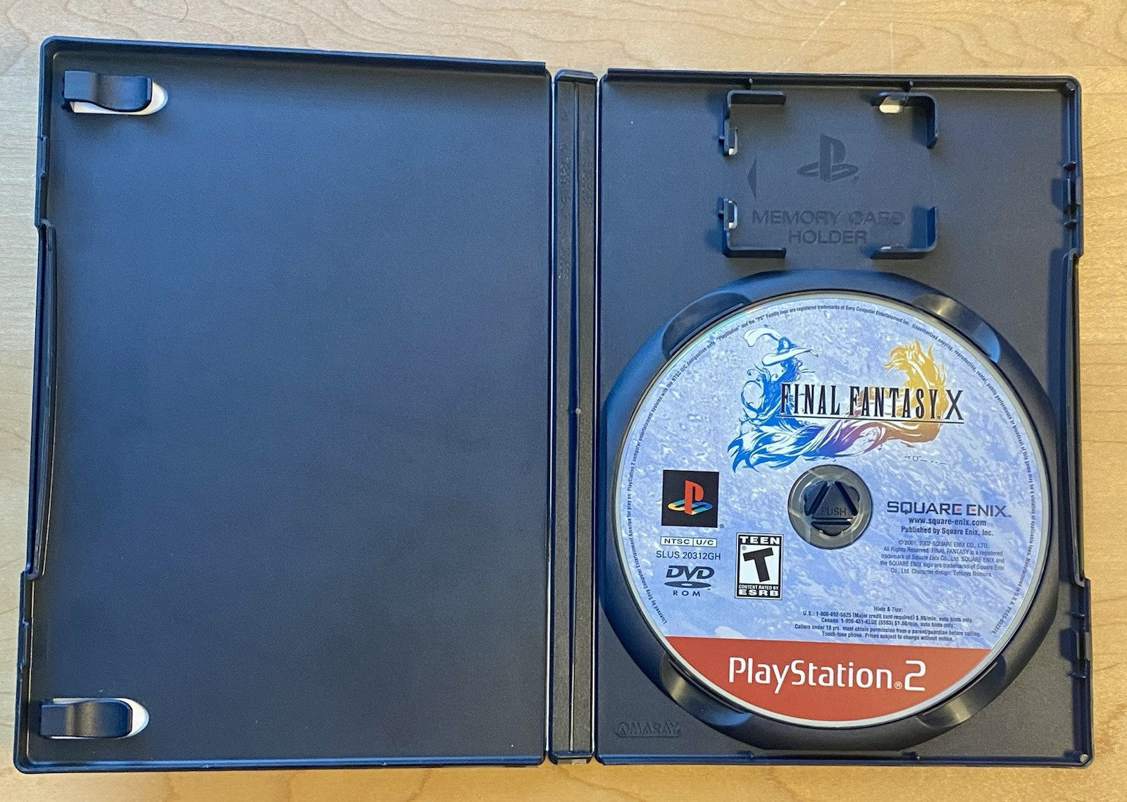 Final Fantasy X 10 & XII 12 Bundle (PlayStation 2) No Manuals, Both Tested