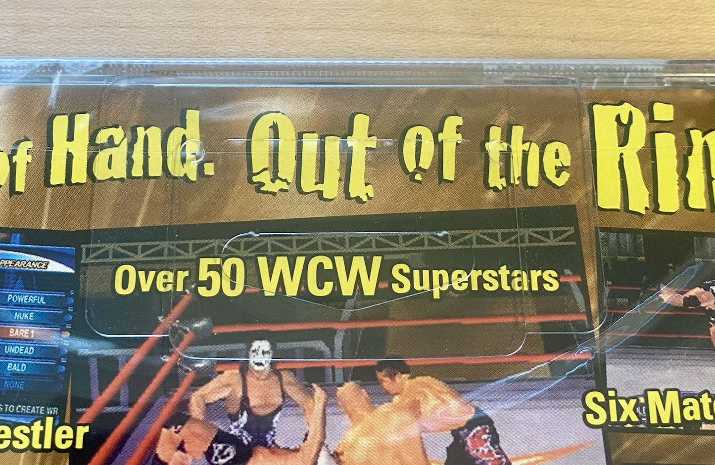 WCW Mayhem Wrestling Black Label (PlayStation 1, 1999) Brand New Factory Sealed