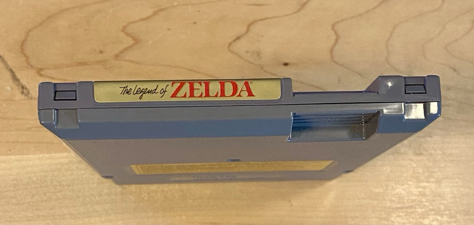 The Legend of Zelda Grey Cartridge (Nintendo NES, 1987) In Box, No Manual Or Map
