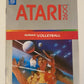 Real Sports Volleyball (Atari 2600, 1982) Silver Label Cart And Manual, Tested