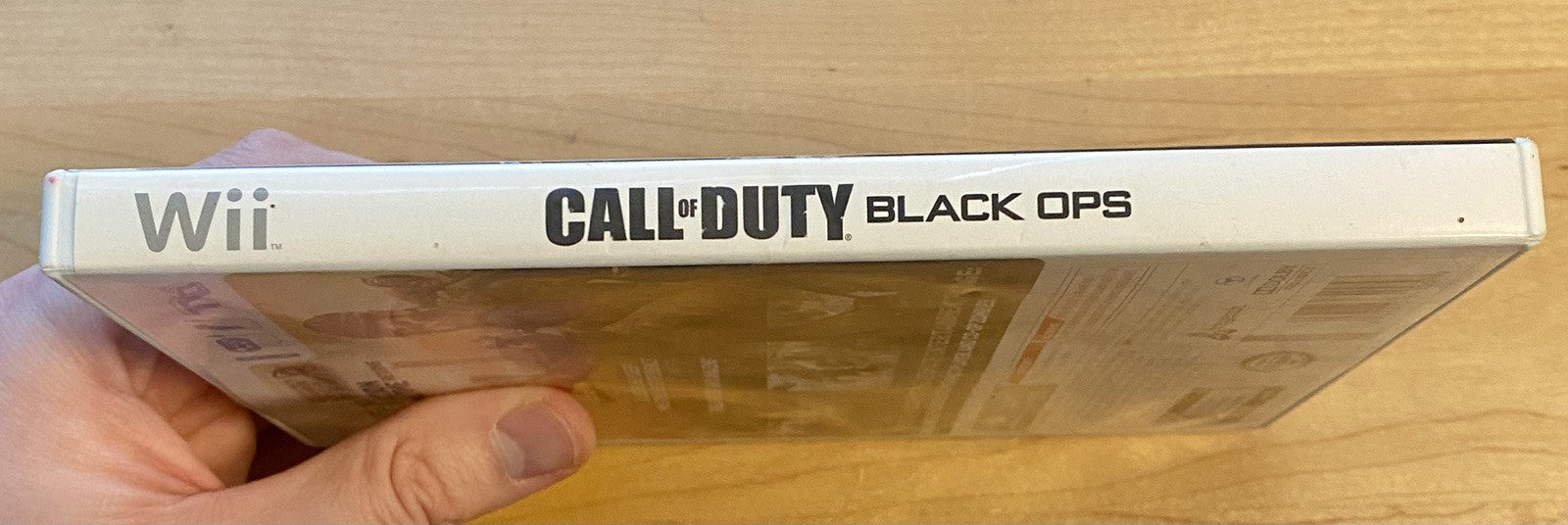 Call of Duty: Black Ops (Nintendo Wii, 2010) Authentic Tested & Works, No Manual