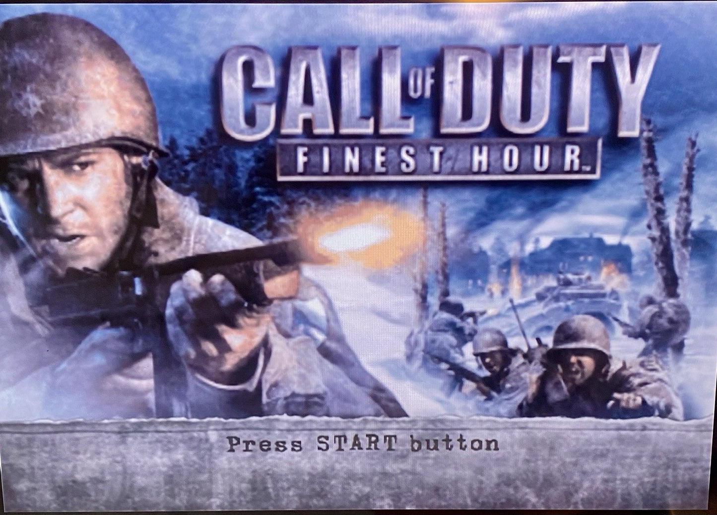 Medal Of Honor Frontline & Call Of Duty Finest Hour Bundle PlayStation 2 Tested