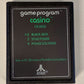 Casino (Atari 2600, 1978) CIB w/ Game, Manual, and Box. Tested & Working