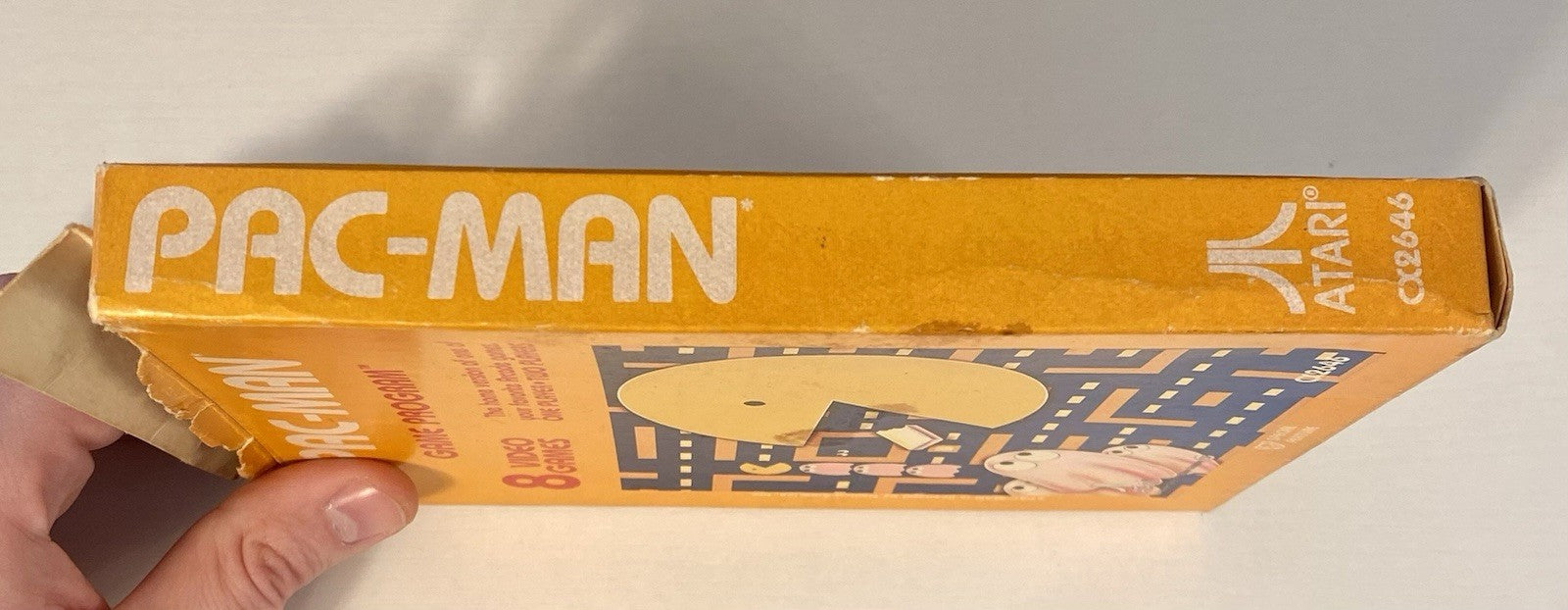 Pac-Man (Atari 2600) CUB W/ Manual, Authentic, Tested & Working