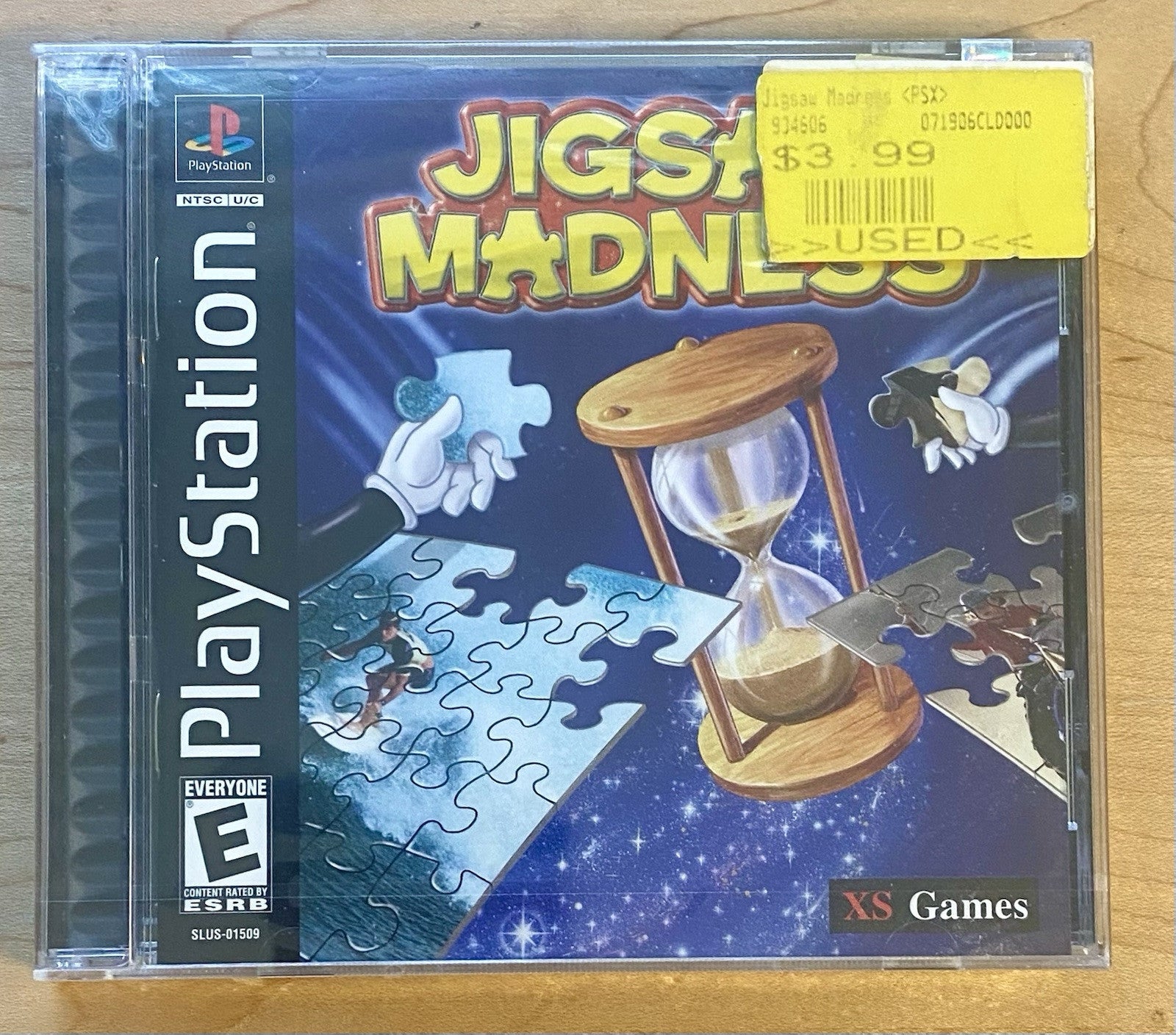 Jigsaw Madness (Sony PlayStation 1, 2002) Brand New & Factory Sealed