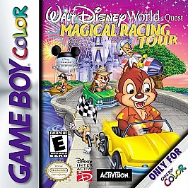 Walt Disney World Quest: Magical Racing Tour (Game Boy Color, 2000) GBC Tested